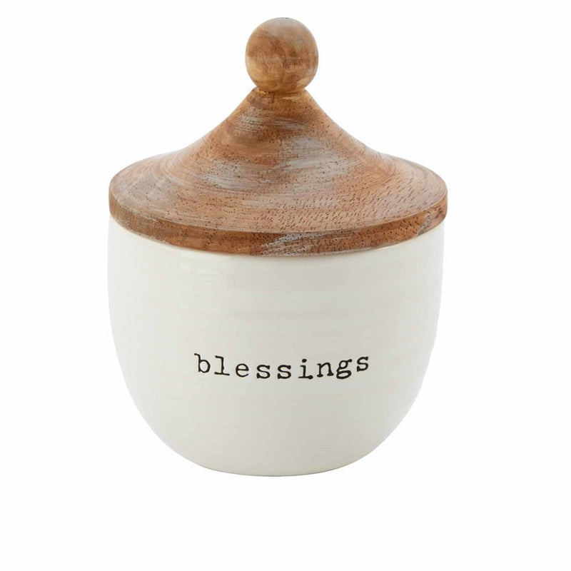 Mud Pie Blessing Jar Set