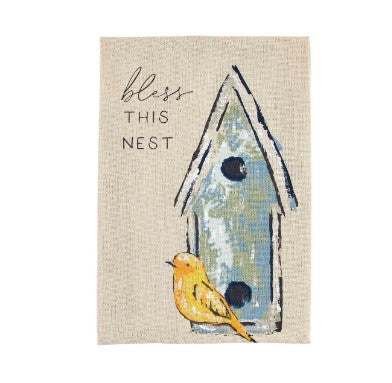 FINAL SALE Mud Pie Spring Painted Spring Towel