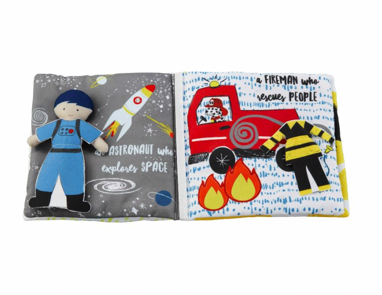 FINAL SALE Mud Pie When I Grow Up Book - Boy