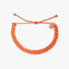 Pura Vida Braided Bracelet - Strawberry