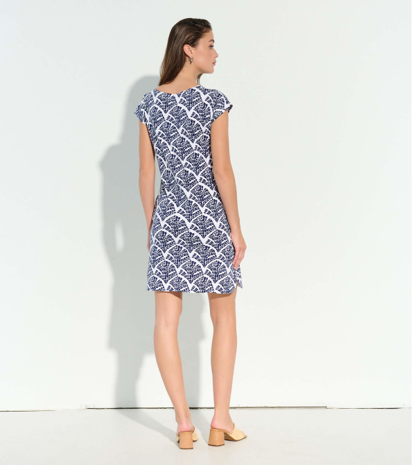 FINAL SALE Hatley Capri Dress - Mosaic Leaves
