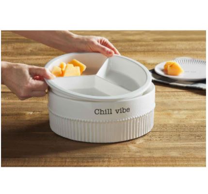 FINAL SALE Mud Pie Triple Divided Chiller