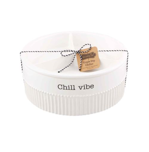 FINAL SALE Mud Pie Triple Divided Chiller