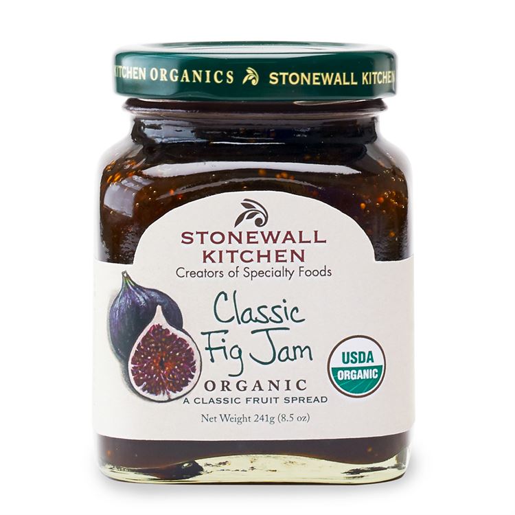 FINAL SALE Stonewall Kitchen Organic Classic Fig Jam - 8.5 oz