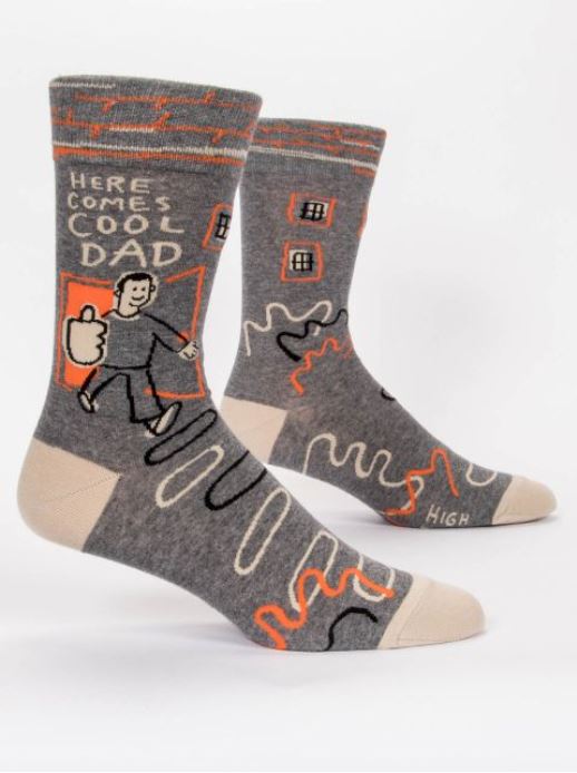 Blue Q Mens Socks - Here Comes Cool Dad