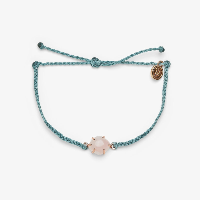 Pura Vida Crystal Cove Charm Bracelet - Smoke Blue