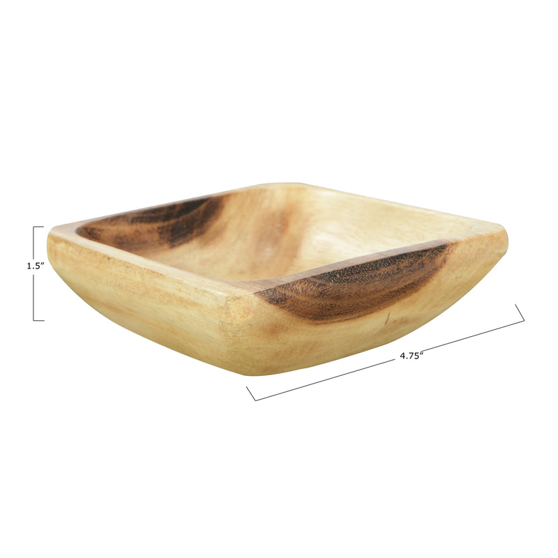 FINAL SALE Acacia Wood Bowls