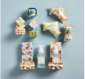 FINAL SALE Mud Pie Fabric Sponge Sets - 3 Styles