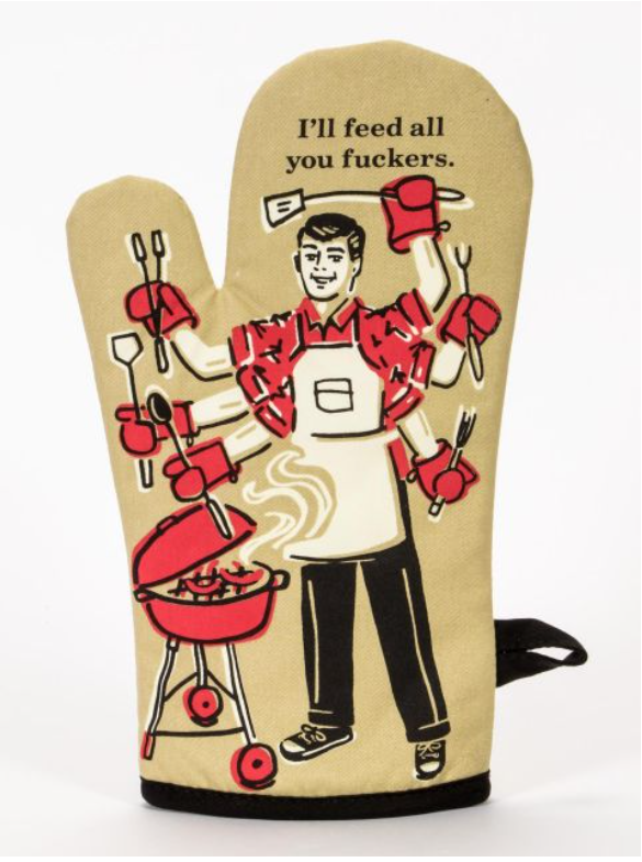 Blue Q Oven Mitt - I&