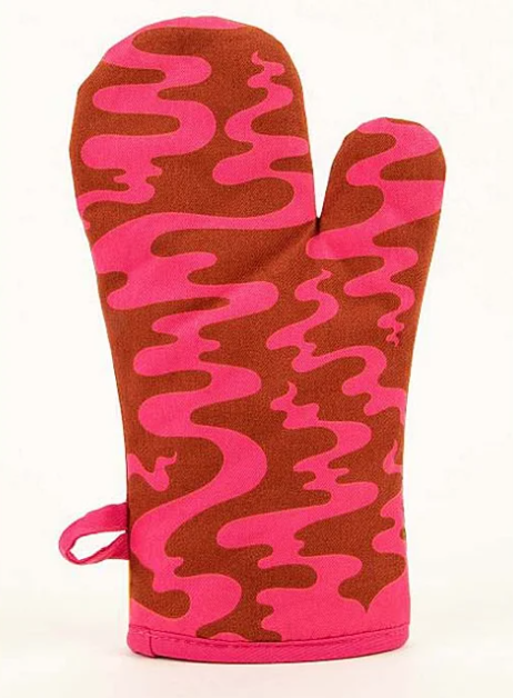Blue Q Oven Mitt - Food, Ya Burnt