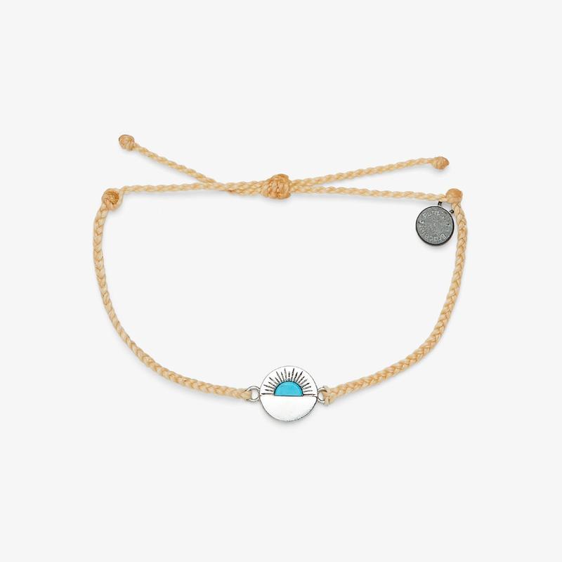 Pura Vida Gemstone Sunset Charm Bracelet