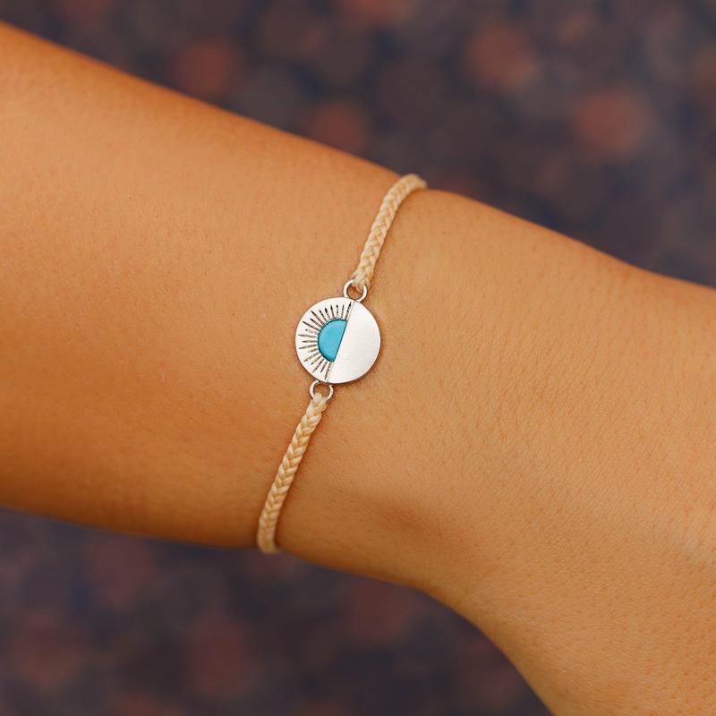 Pura Vida Gemstone Sunset Charm Bracelet