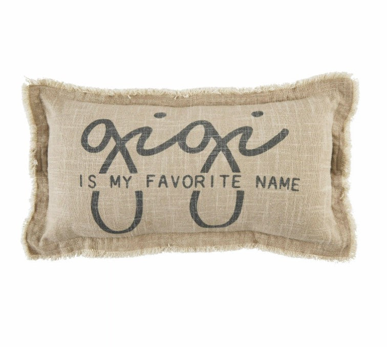 FINAL SALE Mud Pie Grandmother Life Throw Pillows- 4 Styles