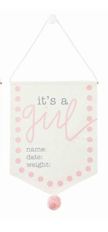 FINAL SALE Mud Pie New Baby Signs - 2 Styles