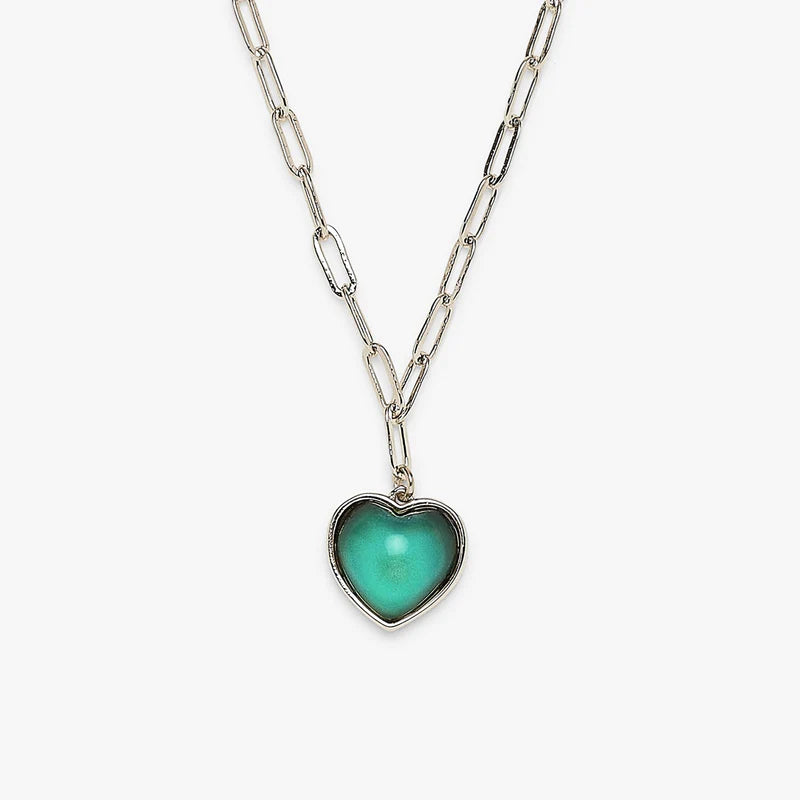 Pura Vida Heart Mood Choker Necklace