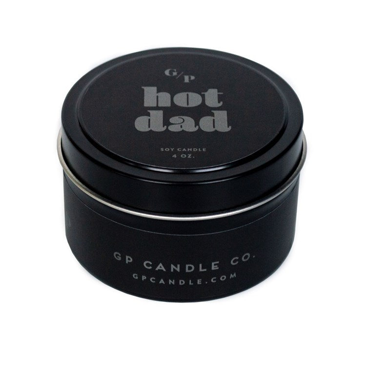 FINAL SALE Hot Dad 4oz Candle Tin