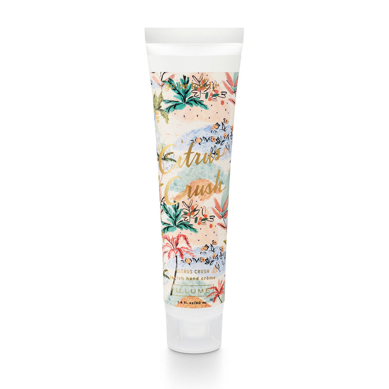 FINAL SALE Illume Go Be Lovely Mini Tube Hand Cream Citrus Crush