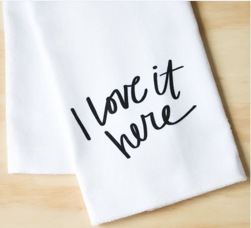 Little Birdie I Love It Here - Florida Tea Towel