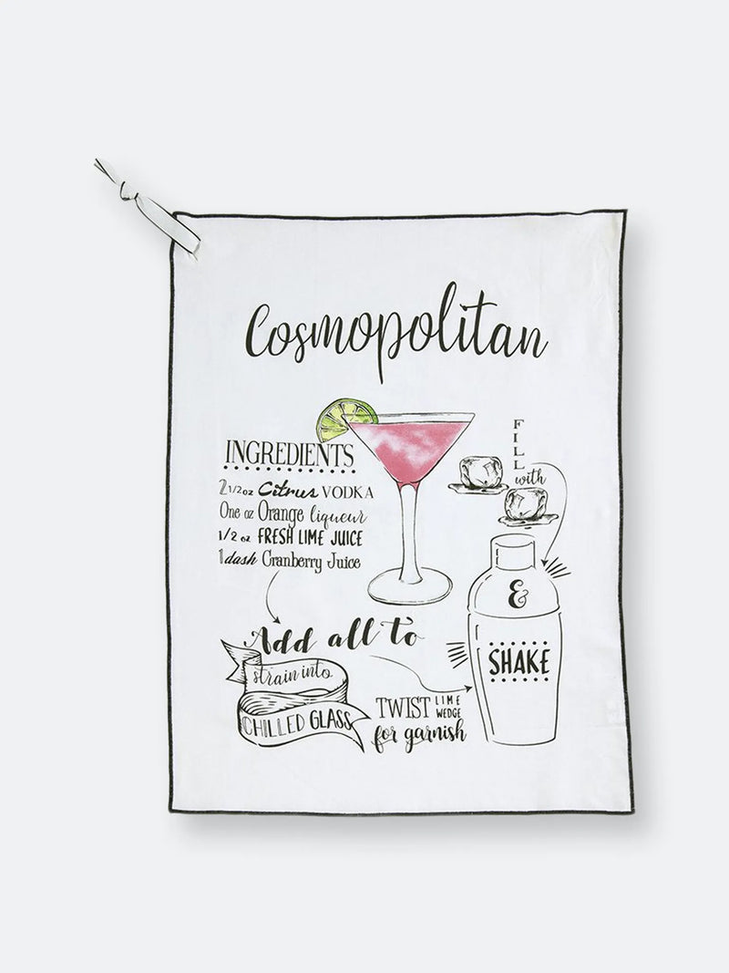 FINAL SALE Shiraleah Cosmopolitan Tea Towel