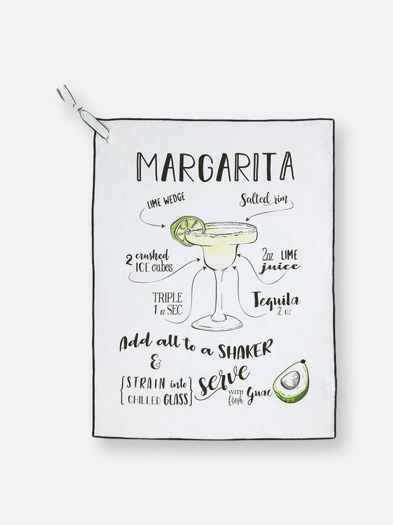 FINAL SALE Shiraleah Margarita Tea Towel