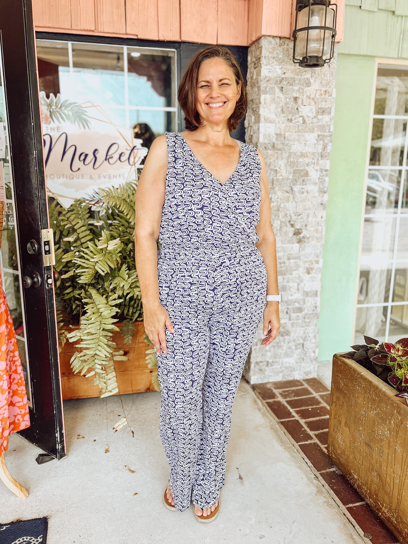 FINAL SALE Hatley - Marlow Jumpsuit - Waves