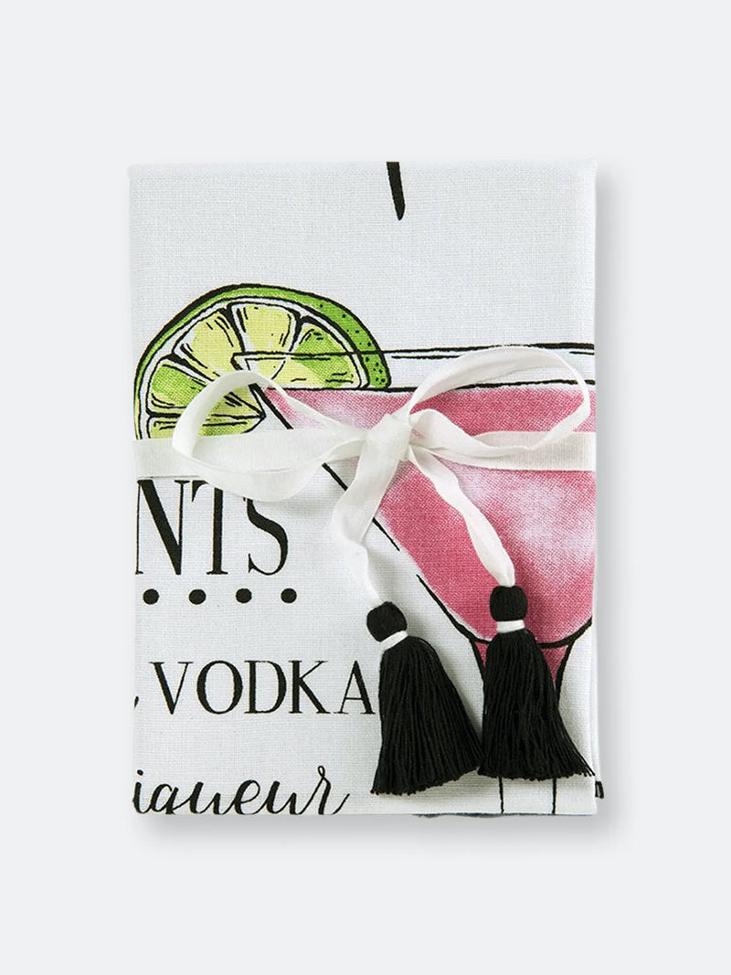 FINAL SALE Shiraleah Cosmopolitan Tea Towel