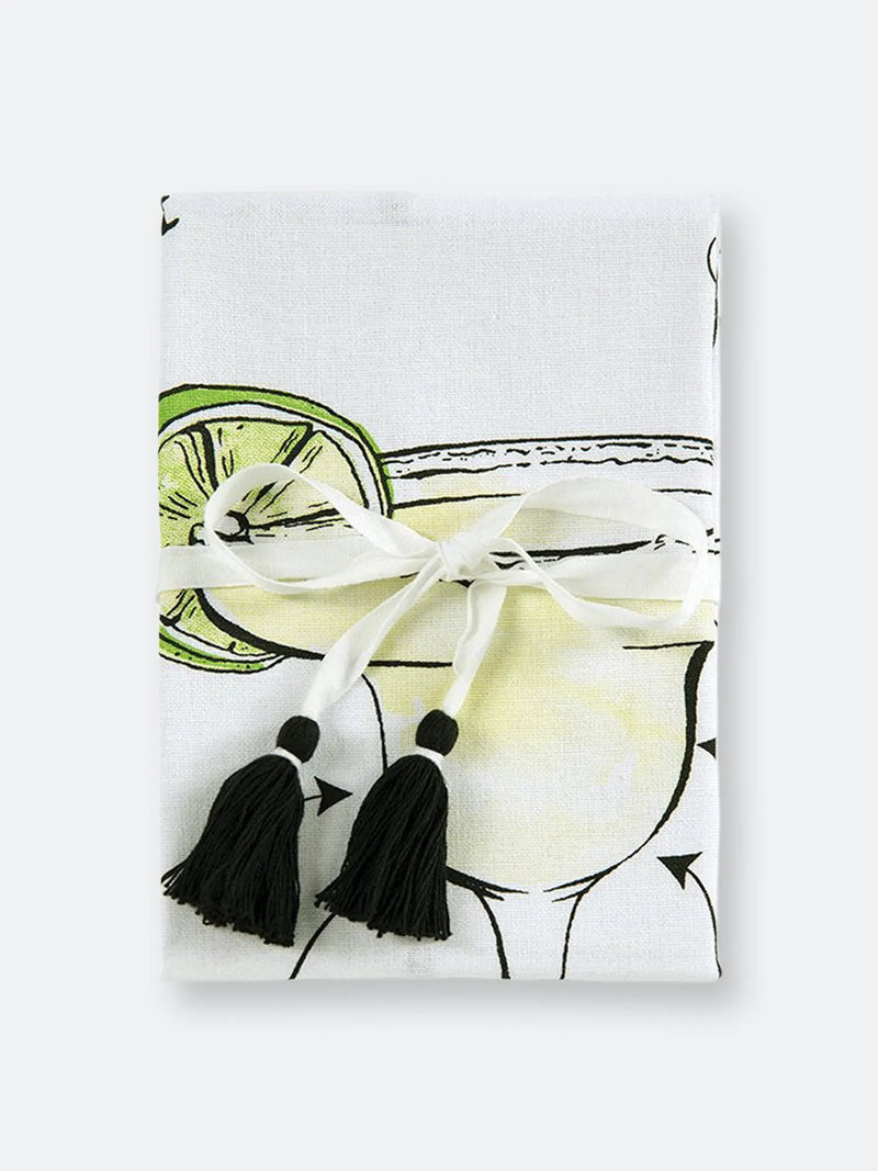 FINAL SALE Shiraleah Margarita Tea Towel