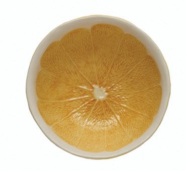 FINAL SALE Handpainted Ceramic Fruit Bowls, 4 Colors