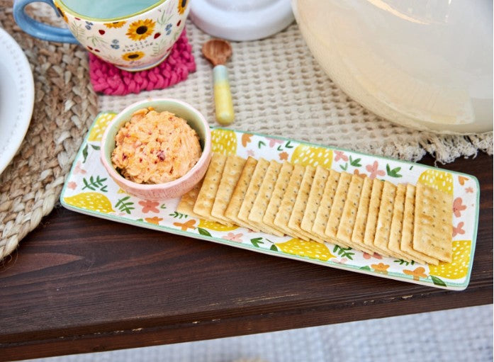 FINAL SALE Mud Pie Lemon Dip And Tray Boxed Set
