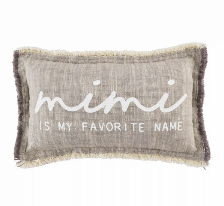 FINAL SALE Mud Pie Grandmother Life Throw Pillows- 4 Styles