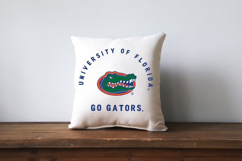 FINAL SALE Little Birdie Collegiate Team Florida Gator Pillow