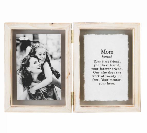 FINAL SALE Mud Pie Mom Hinged Frame