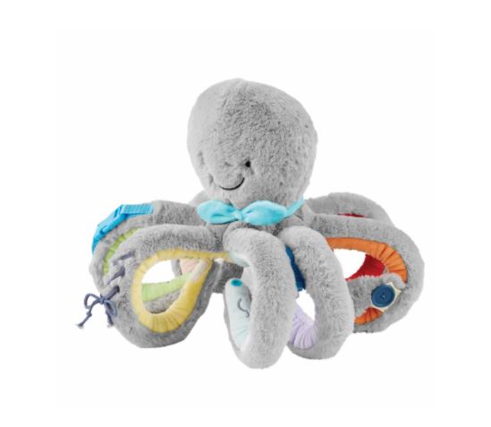 Mud Pie Grey Plush Octivity Pal Octopus