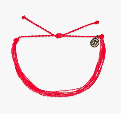 Pura Vida Bright Original Bracelet - Neon Pink