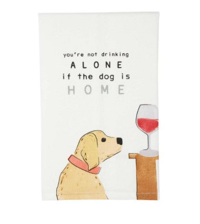 Mud Pie Dog Sentiment Towels- 5 Styles To Choose From