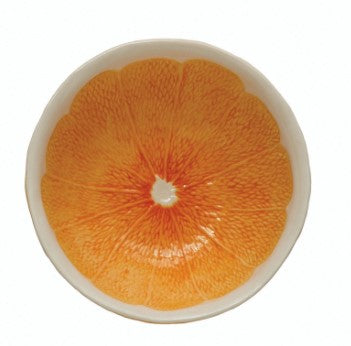 FINAL SALE Handpainted Ceramic Fruit Bowls, 4 Colors