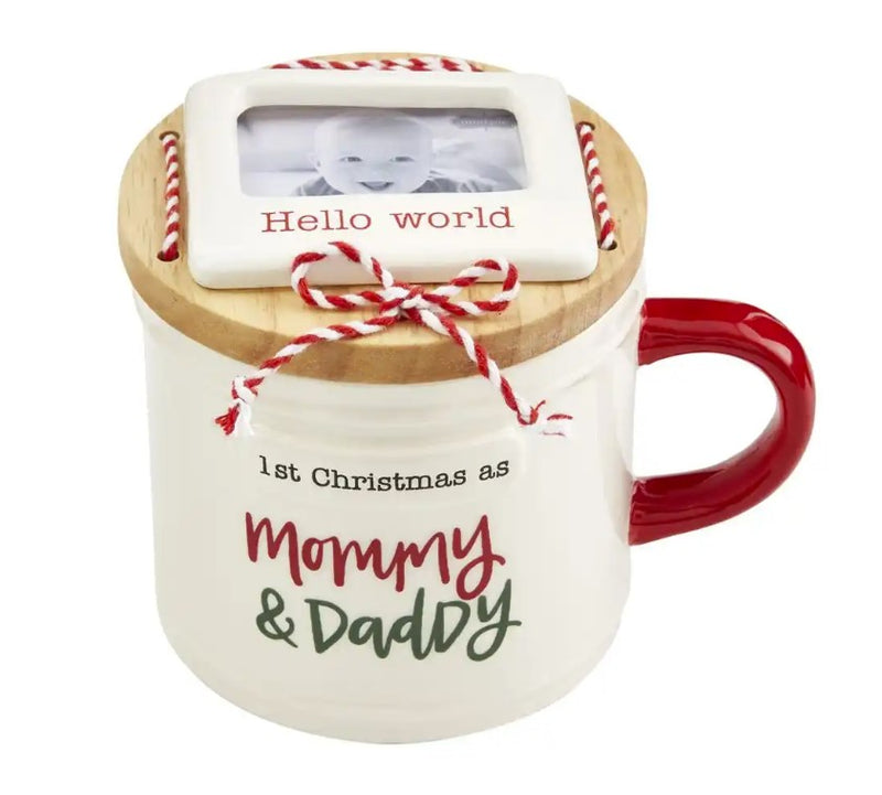 Mud Pie Parents 1st Christmas Mug And Ornament Set - FINAL SALE