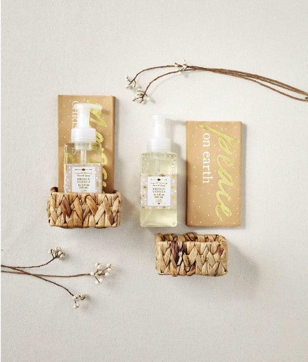 Mud Pie Peace Gold Napkin And Soap Set - FINAL SALE