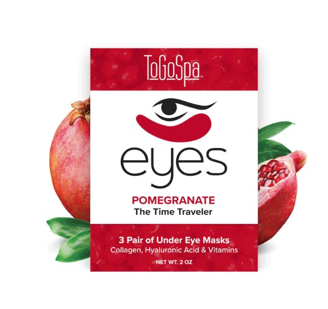 FINAL SALE EYES- Under Eye Masks- Pomegranate 3 Pack