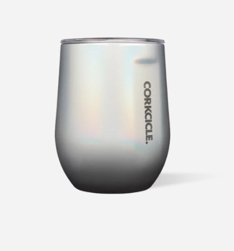 FINAL SALE Corkcicle 12 oz. Stemless Wine Cup- Prismatic