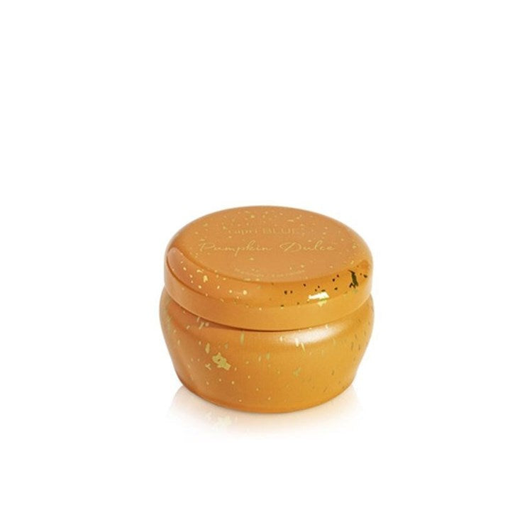 FINAL SALE Capri BLUE Glimmer Pumpkin Dulce Mini Tin - 3 oz.