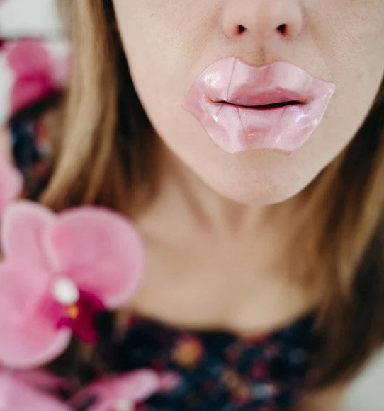 LIPS-Lip Masks- Rose Gold 3 Pack