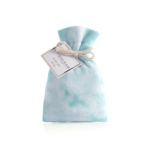 FINAL SALE Shiraleah Tie Dye No Show Socks Turquoise
