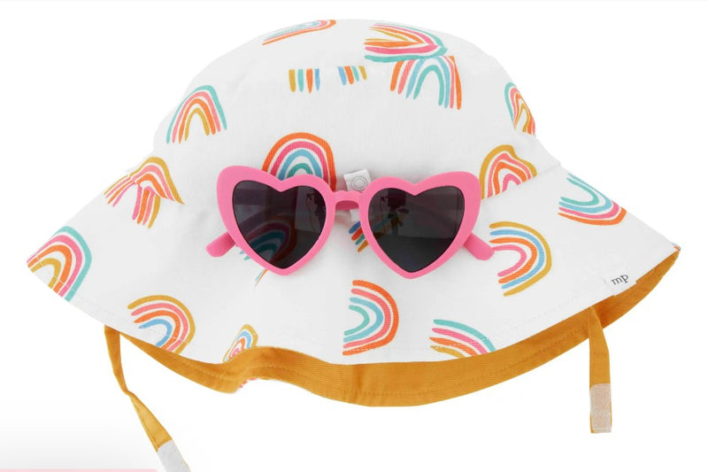 FINAL SALE Mud Pie Toddler  Hat and Sunlasses Set - 2 Styles