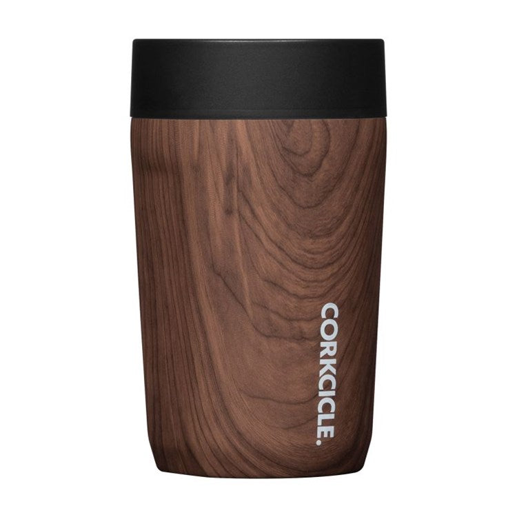 FINAL SALE Corkcicle Commuter Cup- 9 Oz. Walnut Wood