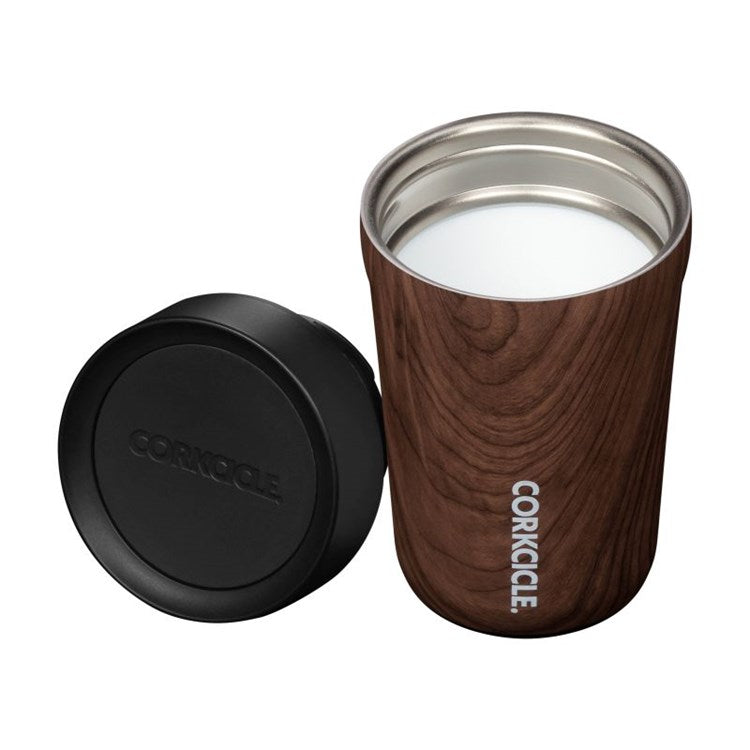 FINAL SALE Corkcicle Commuter Cup- 9 Oz. Walnut Wood