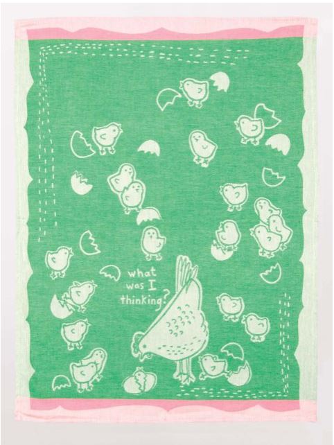 Blue Q Kitchen Towel - What Was I Thinking