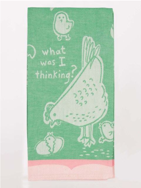 Blue Q Kitchen Towel - What Was I Thinking