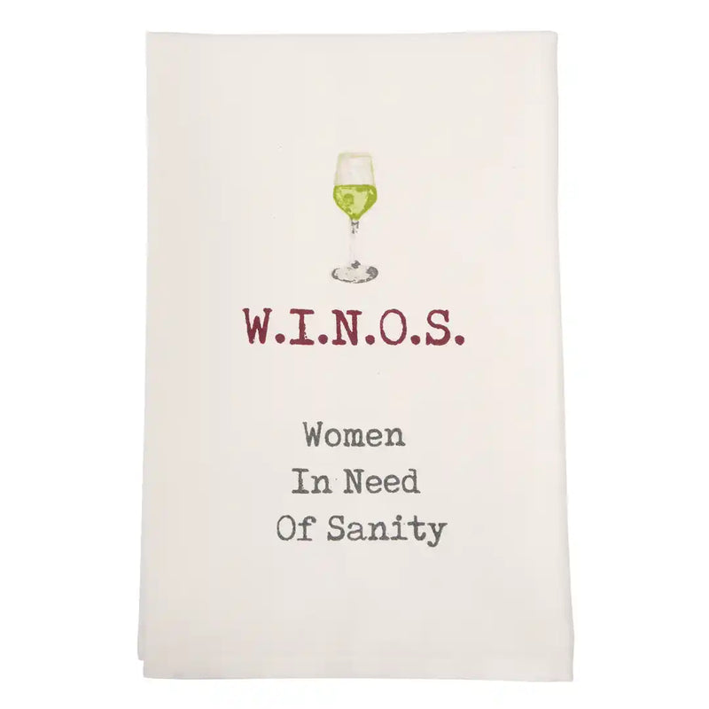 Mud Pie Wine Hand Towels - 6 Styles