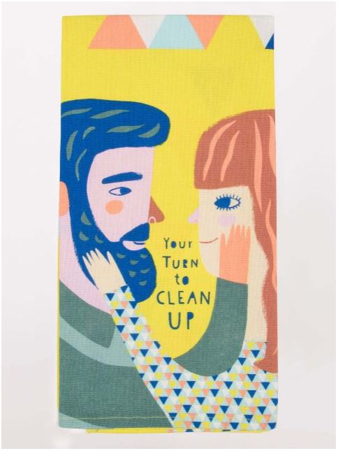 Blue Q Kitchen Towel - Your Turn To Clean Up